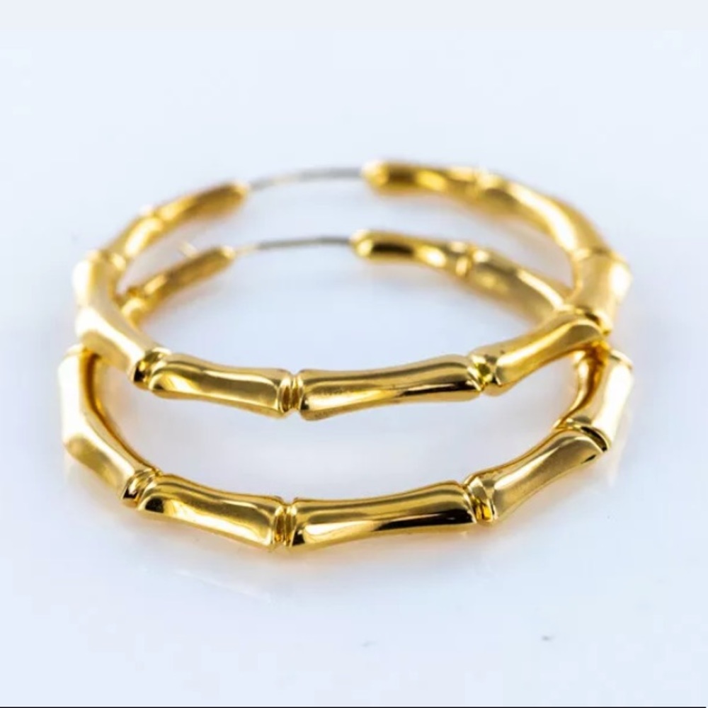 Gucci Bamboo Earrings 2”